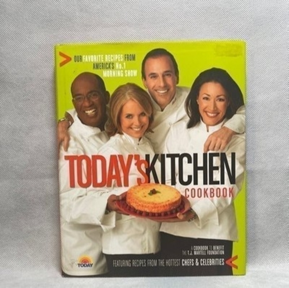 Today Show Chefs Celebrities Kitchen Cookbook Katie Matt Al Ann 223 Pages VG